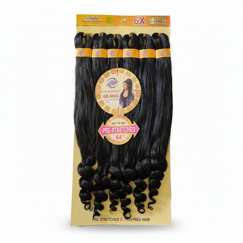 6XCURLY GODDESS BRAID(480G)
