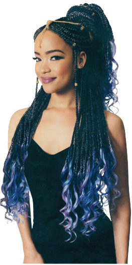 6XCURLY GODDESS BRAID(480G)