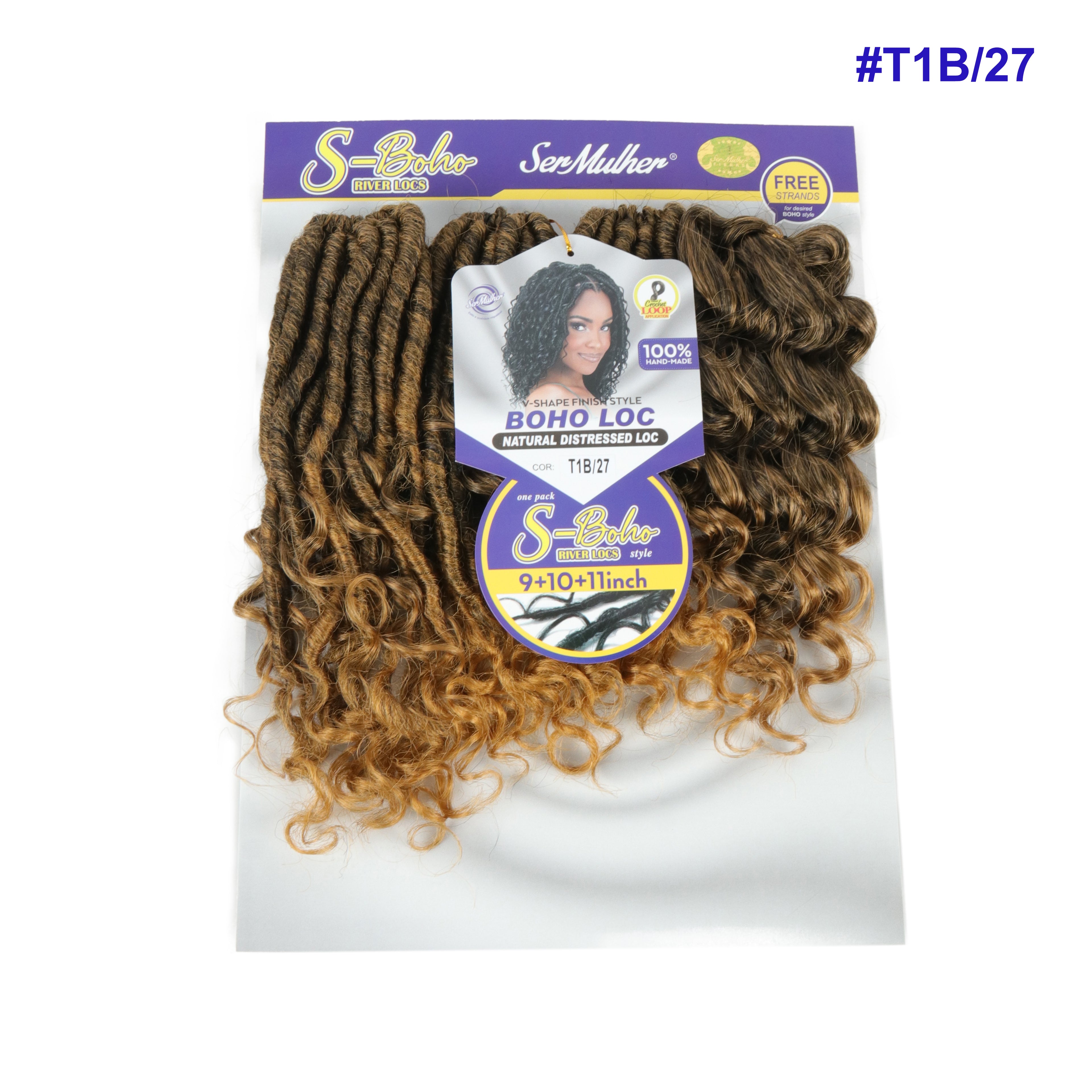 S-boho river locs