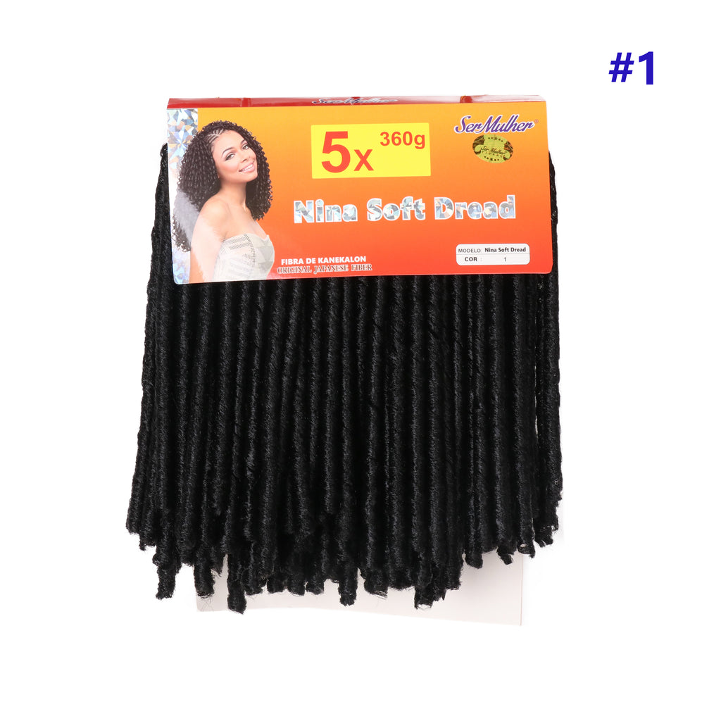 NINA SOFT DREAD LOCK 360G - Fibra Sintética