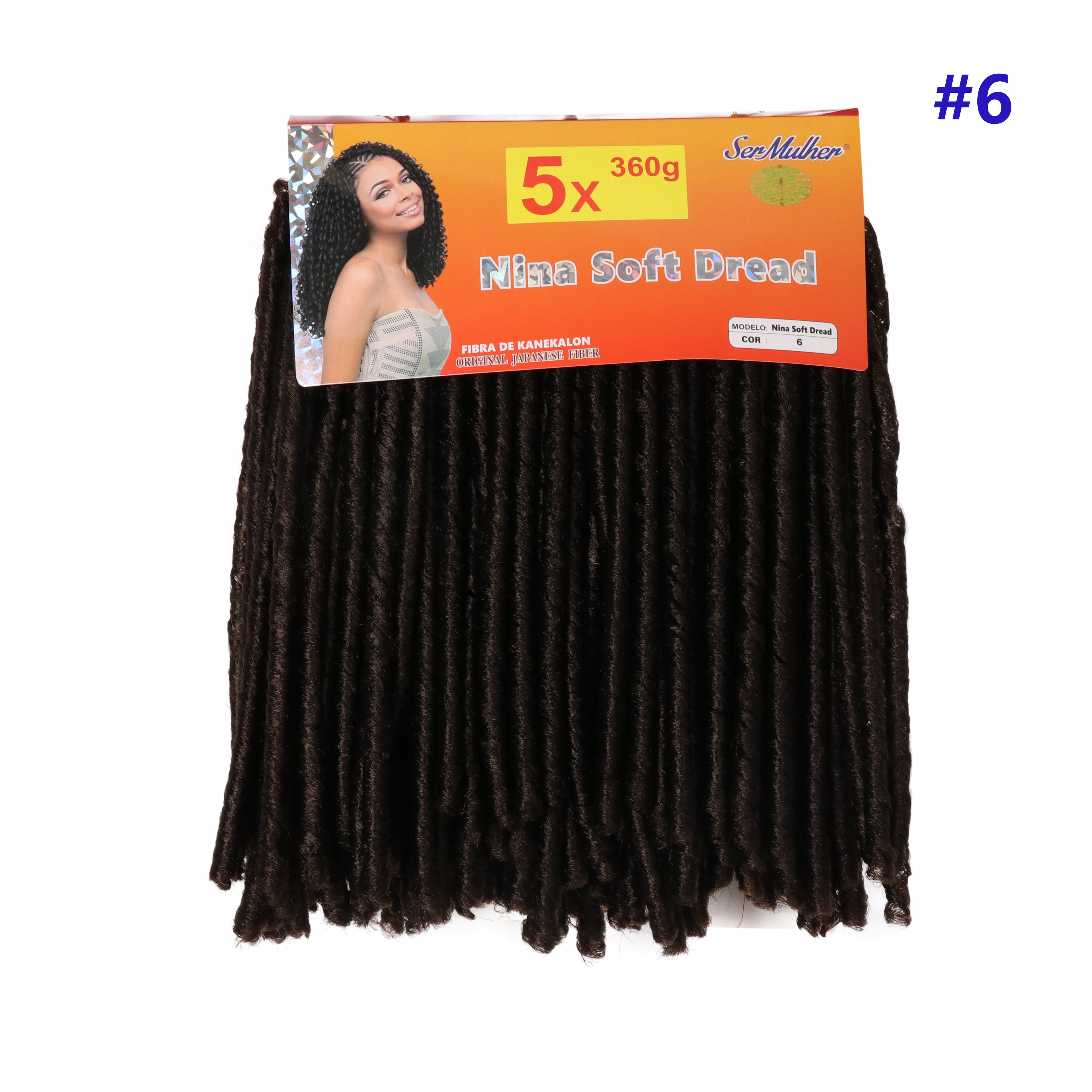 NINA SOFT DREAD LOCK 360G - Fibra Sintética